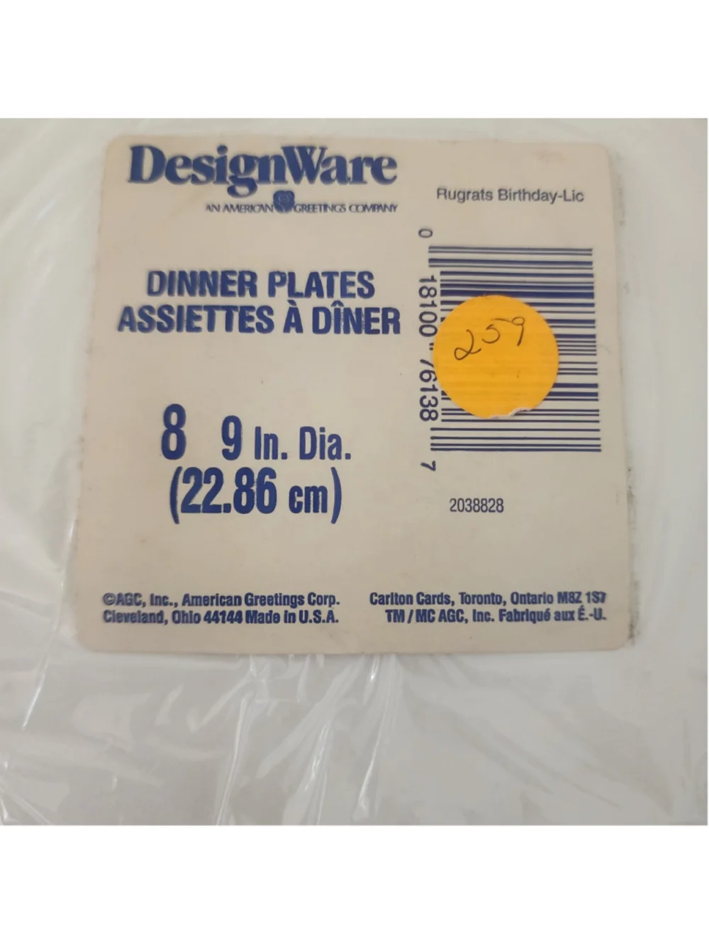 Vintage Rugrats Birthday Party Supplies DesignWare Tablecover Plates Cups NOS